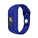 Produktbild BZLine® Für Garmin Vivofit Jr Uhr, Sport Weich Silikon Armband Ersatzband für Garmin Vívofit jr. 2, Wasserdichte Action Watch für Kinder (Blau)
