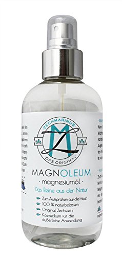 Preisvergleich Produktbild Magnesiumöl Spray 100% Zechstein Magnesiumchlorid – 200 ml PET-Sprühflasche – Magnesium Oil