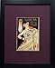 Produktbild aufgezogen und gerahmt Vintage Miniatur Reproduktion von Pfeil Kleid Halsbänder und Shirts Poster von Joseph Leyendecker (begriffsklärung) – 30,5 x 40,6 cm – Werbung Art Deco
