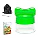 Produktbild Premium Spiralschneider Set – inklusive Rezepte e-Kochbuch (20 Rezepte) – hochwertiger Gemüseschäler – Gemüsespaghetti – Low Carb Gerichte – Ein Genuss für die ganze Familie