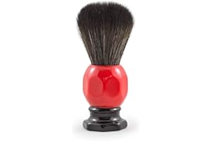 "Razorock Amici Plissoft - Cepillo de afeitado sintético (20 mm, 150 g), color negro"