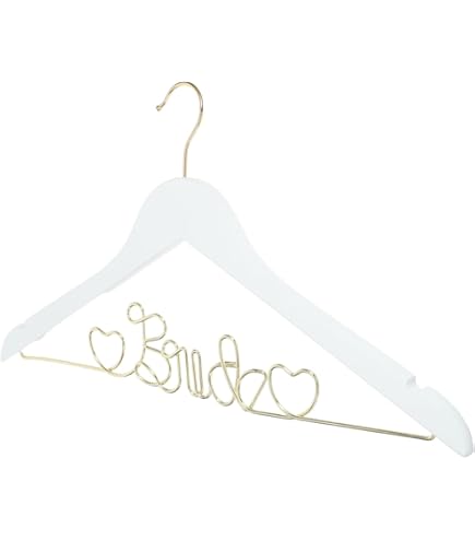 White Wooden Wedding Dress Hangers Wooden Coat Hanger, Heavy Duty Clothes Hangers, Solid Wood Hangers for Shirts, Coats, Pants, Wedding Dress, Bridesmaids Suits 10 Pack-HL01W White Wooden Wedding Dress Hangers Wooden Coat Hanger, Heavy Duty Clothes Hangers, Solid Wood Hangers for Shirts, Coats, Pants, Wedding Dress, Bridesmaids Suits 10 Pack-HL01W