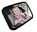 #1 Premium Baby Car Mirror ? Back Seat Mirror for Rear Facing Car Seat by Mamas Prep ? Superior View & Clarity ? Adjustable Straps for Added Stability ? No Center Headrest Required ? Completely Rotatable ? Perfect Baby Shower Gift! ? BONUS E-Book Included ? Special SALE Price ? Save BIG Today!