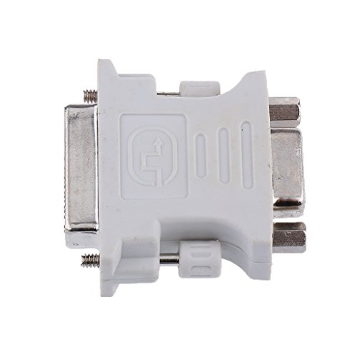 Gazechimp DVI-D (24 + 1 Pin) auf VGA-Buchsensteckeradapter Female Connecter Adapter - 4