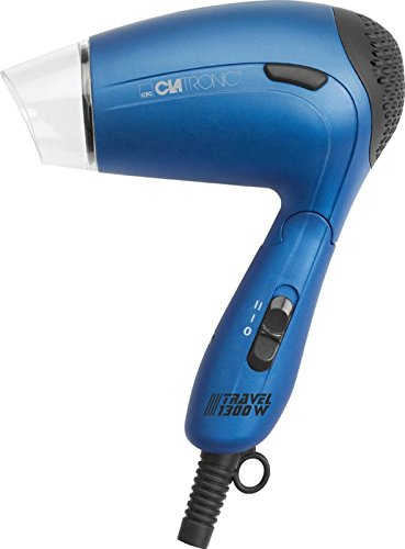 Reise-Haartrockner klappbar Fön Haarfön Haar Föhn Haarföhn Harfön (sparsame 1300 Watt + blaumetalic)