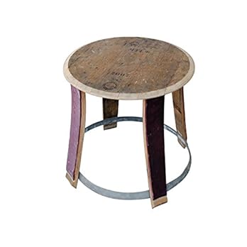 Beistelltisch Wohnzimmertisch Kleiner Tisch Aus Weinfass Hhe Ca 57cm Durchmesser Oben Ca 55cm