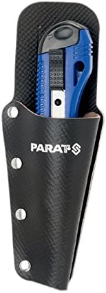 Parat 5990820081 "Parabelt" Out Leather Knive Holder, Silver/Red