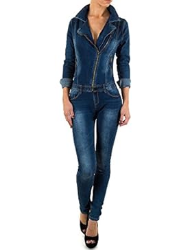 Used Look Skinny Jeans Overall Für Damen bei Ital-Design