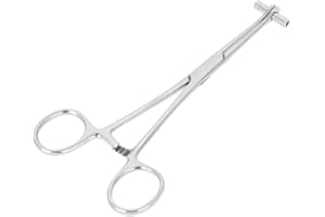 YUNXWD Body Piercing Zange, Professionelle Piercing-Zange - Zungen Septum Schwammzange Klemme Body Piercing Zange Werkzeug