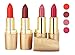RythmX Creamy Matte Professional Lipsticks Combo Gold (Orange,Mahroon,Nude, Pink) Set of 4 (4 Grams /Pc) RS.399.00