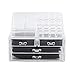 MultiWare Make Up Box Transparent Cosmetic Organizer Acrylic 4 Drawer Style B