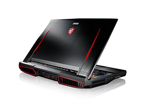 MSI GT75VR 7RF Titan Pro 011UK 17 3-Inch Gaming Laptop -  Black   Intel Core i7-7820HK  16 GB RAM  256 GB SSD Plus 1 TB HDD  GeForce GTX 1080  Windows