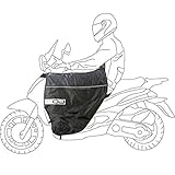  JFL-TD Cubrepiernas Pro Leg específico para Kymco DJ 50 W 2001 Impermeable Cortavientos OJ Atmosfere Moto Scooter