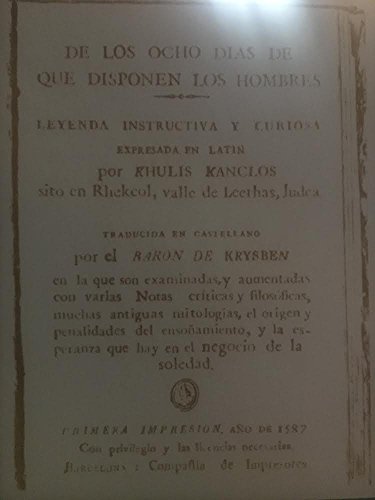 La leyenda del octavo día