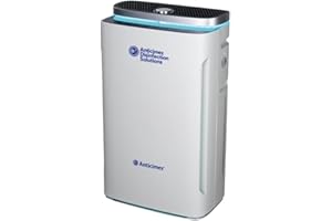 ANTICIMEX Purificador de Aire con Filtro HEPA, Cobertura 200m2, CADR 500 m³/h, Humificador, Muy Silencioso, Carbón Activado, Neutralizador y Eliminador de Olores, UV Antiácaros, Monitor LED