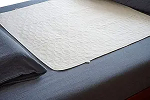 Careboree 2 Pack Washable Underpad Waterproof Extra Absorbent Use for Incontinence Bed Pads, Reusable Pet Pads (34