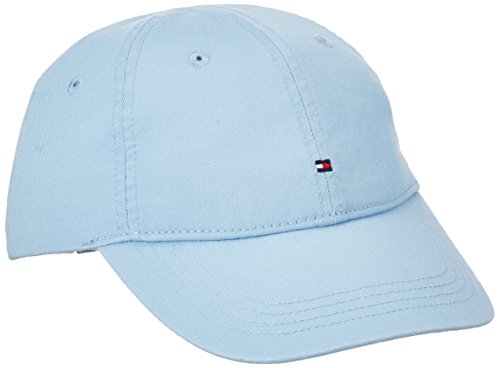 Tommy Hilfiger Boy's Ame Basic Cap Hat, Blue (Vista Blue), 176 (Manufacturer Size: X-Large)