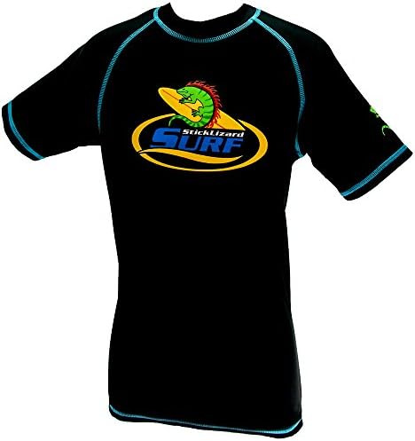 Stick Lizard Surf Boys Sun Protection Rash Vest UPF 50+ Size 9-10 years