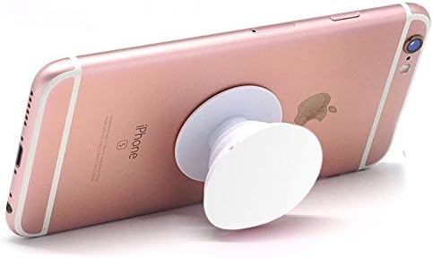 Pop Stand Vicksongs Multi-function Stands Cell Phone Holder Expanding Grip Gripper Support For iPhone X Samsung Smartphones &amp; Tablets Kindle (1 pcs, White)