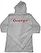 Boys Bing Bunny Applique Luxury Personalised Super Soft Fleece Dressing Gown/Bath Robe (2-3 Years)