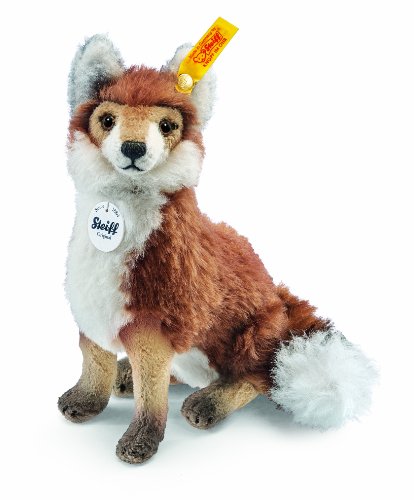 Preisvergleich Produktbild Steiff 033476 Foxy Fuchs, 17 cm, Mohair, rotbraun
