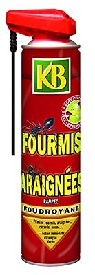KB HOME DEFENSE KB Anti Fourmis Araignees Aerosol 400ml