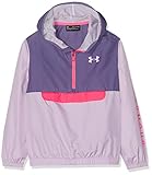 Under Armour Kid's Packable 1/2 Zip Jacket Warm-up Top, Luxe/Purple Ace, X-Large