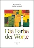 Die Farbe der Worte 2012 - Wandkalender by 