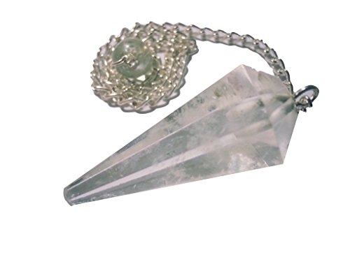 Edelstein Pendel Amethyst Bergkristall Aventurin uvm. (Bergkristall)