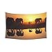 Produktbild InterestPrint Custom Home Decor Art Wand Elefant Baumwolle Leinen, Zum Aufhängen Tapisserie 228,6 x 152,4 cm