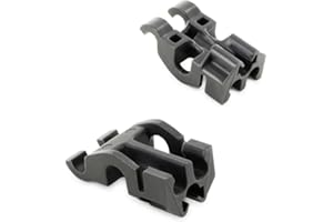 FIGEVIDA KIT 2 Cuscinetti per cestello inferiore lavastoviglie ex 481253578098 cod 481010600198 adatto ai modelli Bauknecht Kitchenaid Laden Whirlpool Ignis