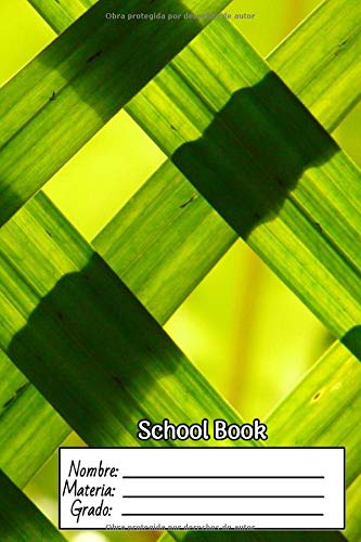 School Book: cuadernillo escolar - de hojas a rayas - para escribir - dibujar - anotar - tareas - colegio - escuela - primaria