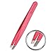 Gotofine Professional Stainless Steel Tweezers Set of Three, Flat/Slant/Pointed - Strong Grip & Ultimate Precision, Includes Leather Carry Case, Best for Your Routine Beauty