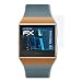 Produktbild Fitbit Ionic Folie - 3 x atFoliX FX-Shock-Clear stoßabsorbierende ultraklare Panzerfolie Displayschutzfolie