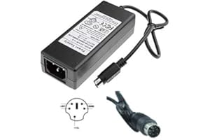 TOPCHARGEUR TOP CHARGEUR * Adattatore Caricatore Caricabatteria Alimentatore 12V 5V 2A 5 Pin per Disco Rigido Hard Disk Trekstor DataStation Maxi x.u DE3502-T