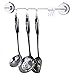 Produktbild Küche Rack mit 6 Haken Kleiderbügel Edelstahl Küche Abnehmbarer Hängeleiste Halter Wandhalterung Badezimmer Handtuch Rack Organizer