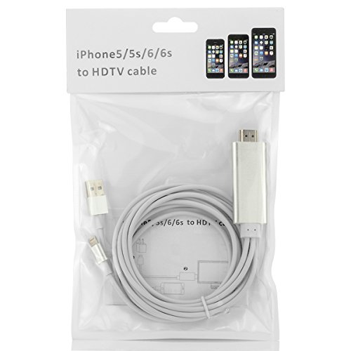 8-Pin HDTV AirPlay Adapter-Kabel für iPhone 5, 5S, 5C, SE, 6, 6 Plus, 6S, 6S Plus, 7, 7 Plus - 3