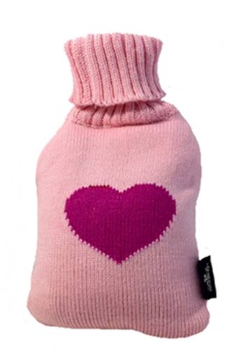 Hot Knits Medium - Pink Heart