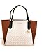 Produktbild Michael Kors große Tasche Kimberly Vanille braun 45x35x17cm nuevo