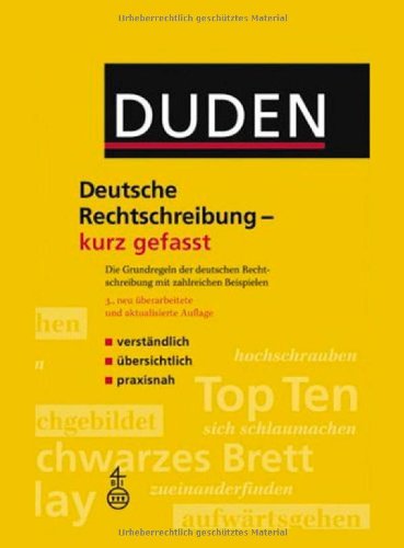Cover zum Buch Duden: Deutsche Rechtschreibung: Kurz...