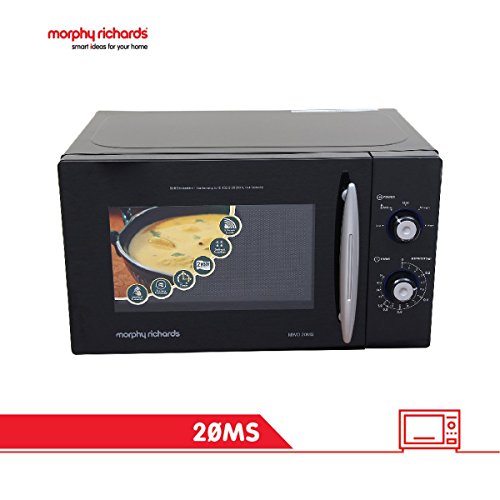 Morphy Richards 20 L Solo Microwave Oven (20 MS, Black) RS.5105 (31.00% Off) - Amazon