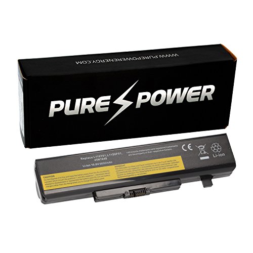 PURE⚡POWER® EXTENDED Laptop Akku für Lenovo G700 (10.8V, 6600 mAh, schwarz, 9 Zellen)