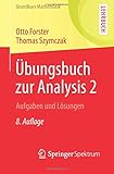Image de Übungsbuch zur Analysis 2: Aufgaben und Lösungen (Grundkurs Mathematik)
