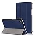 Price comparison product image For 8.4 inch Huawei MediaPad M5,Huawei MediaPad M5 Tablet Front Prop Stand Case with Detachable Bluetooth Keyboard, Ultra-Thin Stand Cover Case for Huawei MediaPad M5 8.4inch Tablet (Dark Blue)