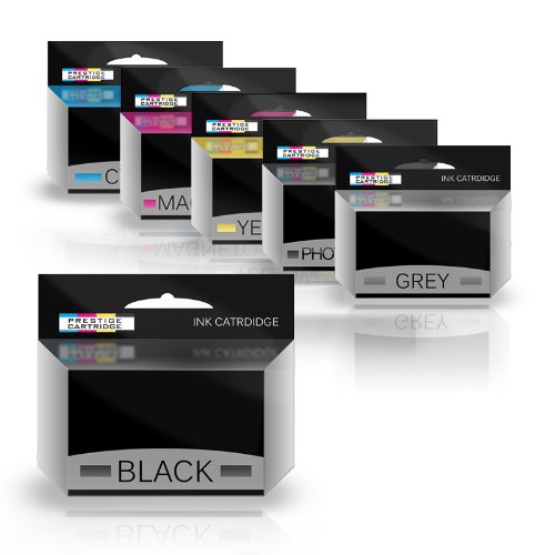 Prestige Cartridge 6 x PGI-550XL CLI-551XL Tintenpatronen, schwarz/photoschwarz/cyan/magenta/gelb/grau - 2