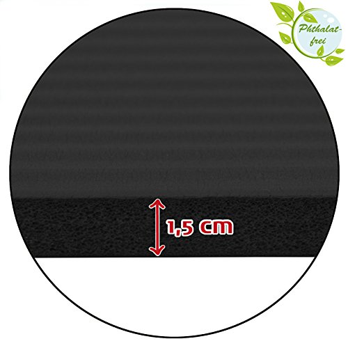 Yoga – Matte – HARMONY 180 cm x 60 cm x 1.5 cm Yogamatte phthalatfrei - 5