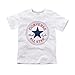 CONVERSE Chuck Logo Baby T-Shirt, White, 9-12 Month