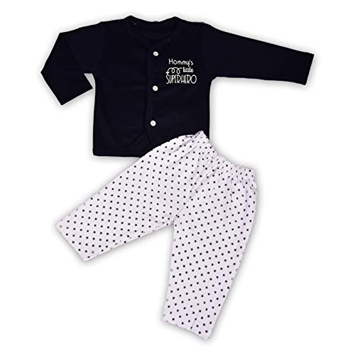 Toonyport Kids Full Infantwear Boys Girls Blue T-Shirt White Pants Printed Mommy Super Hero 100% Cotton Sizes-XXL Age 2-3 Years RS.299 (70.00% Off) - Amazon