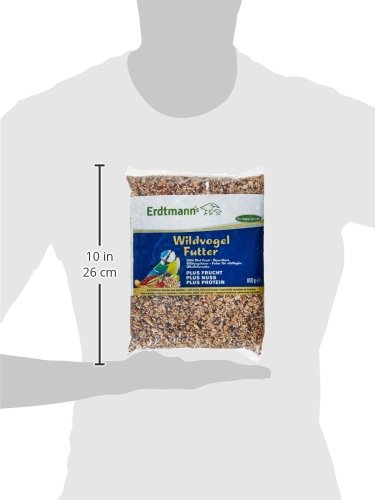 Erdtmanns Wildvogelfutter plus, 1er Pack (1 x 800 g) - 11