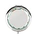 Imported Travel Foldable Mirror Make up Cosmetic Magnifying Pocket Mirror Clear RS.220.00